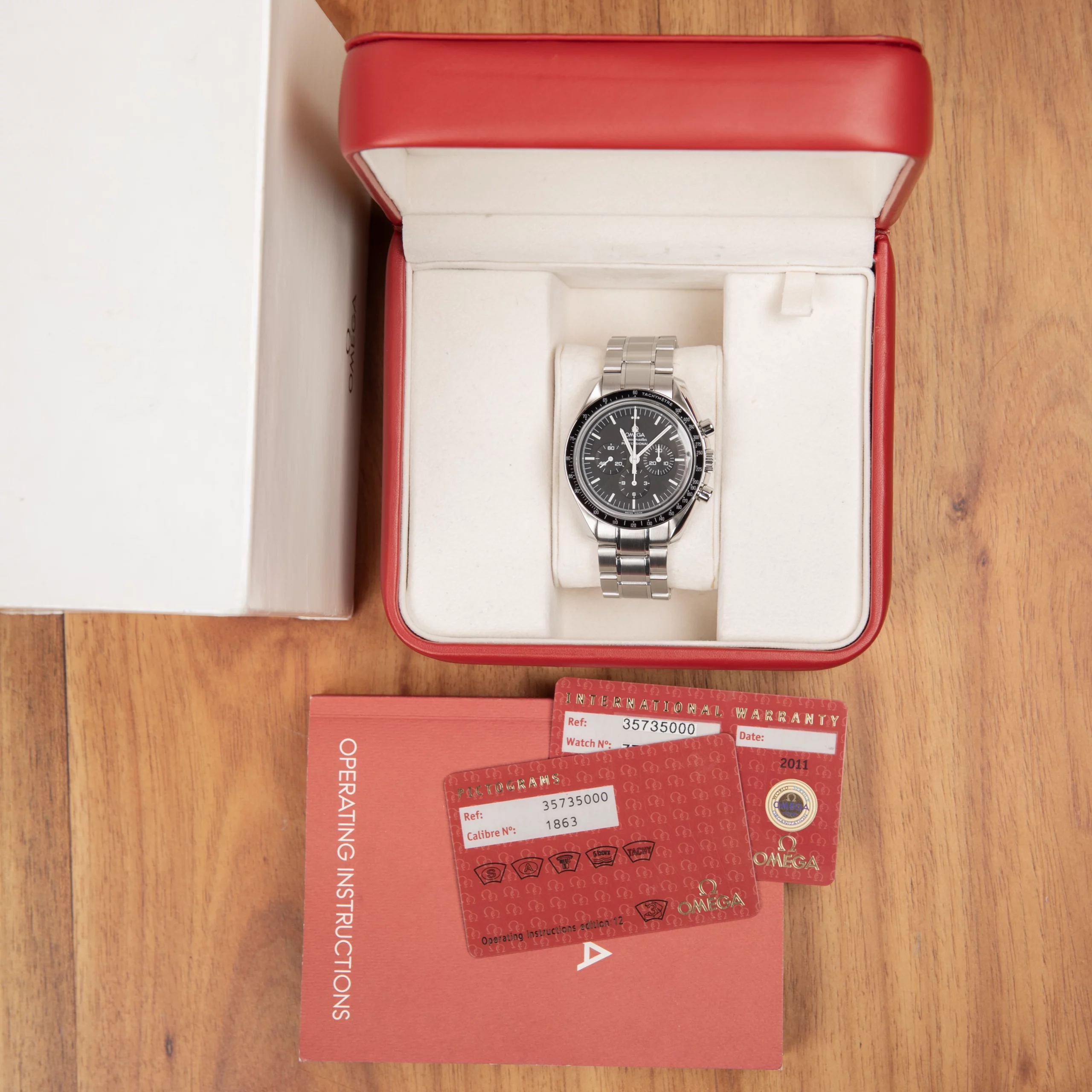 Omega Speedmaster Moonwatch Sapphire Sandwich Topwatch