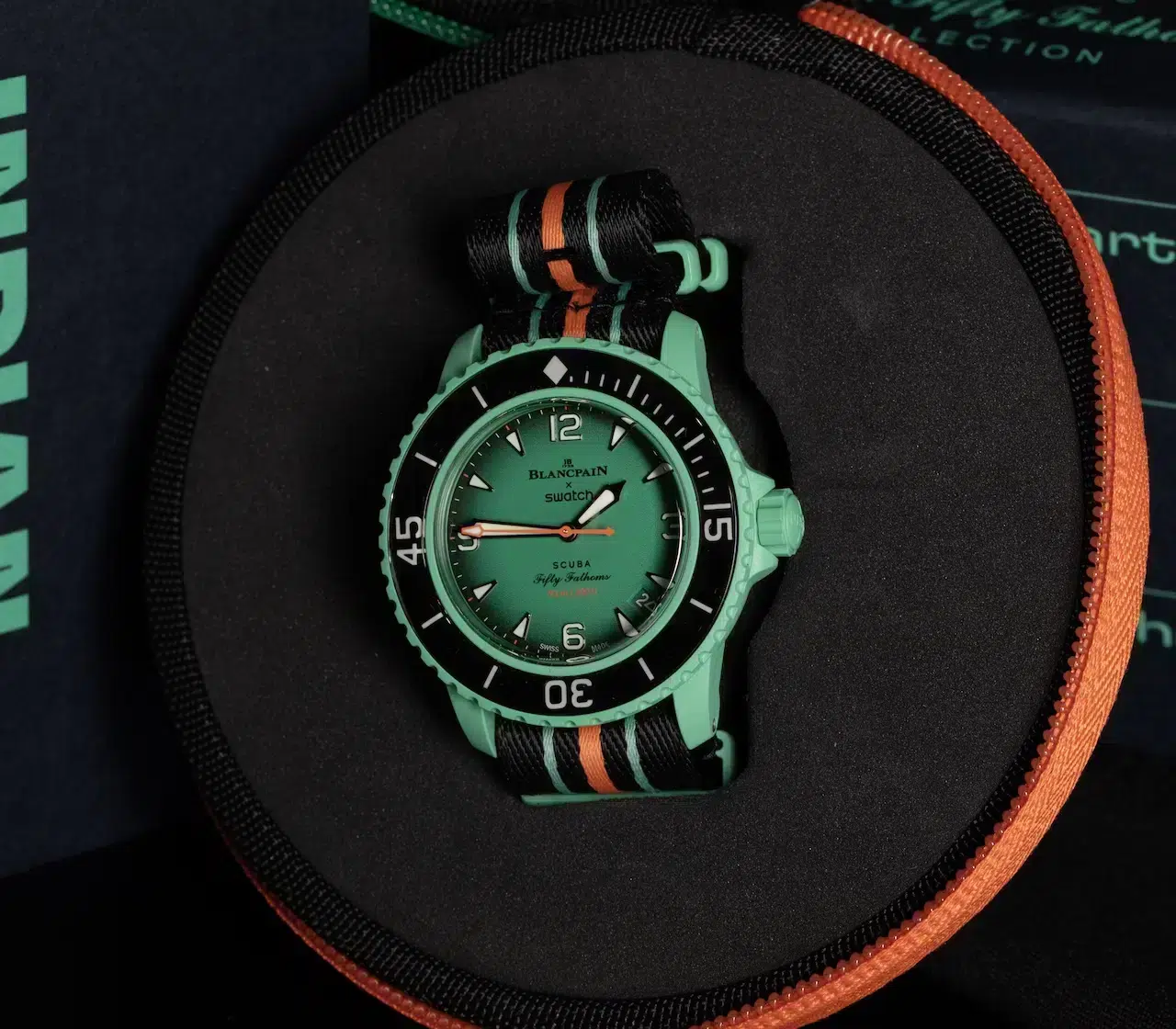 ※専用出品※ブランパン スウォッチ INDIAN OCEAN　SO35I100 INDIAN OCEAN - SO35I100C | Swatch® United States