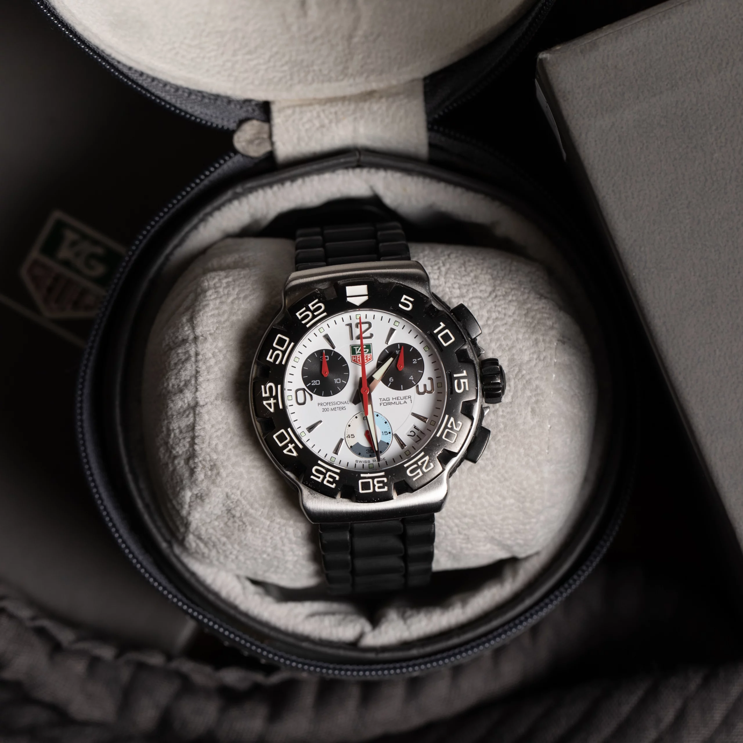 Heuer Watches Panda Tag Senna F1 Buy TAG Heuer Formula White Men's